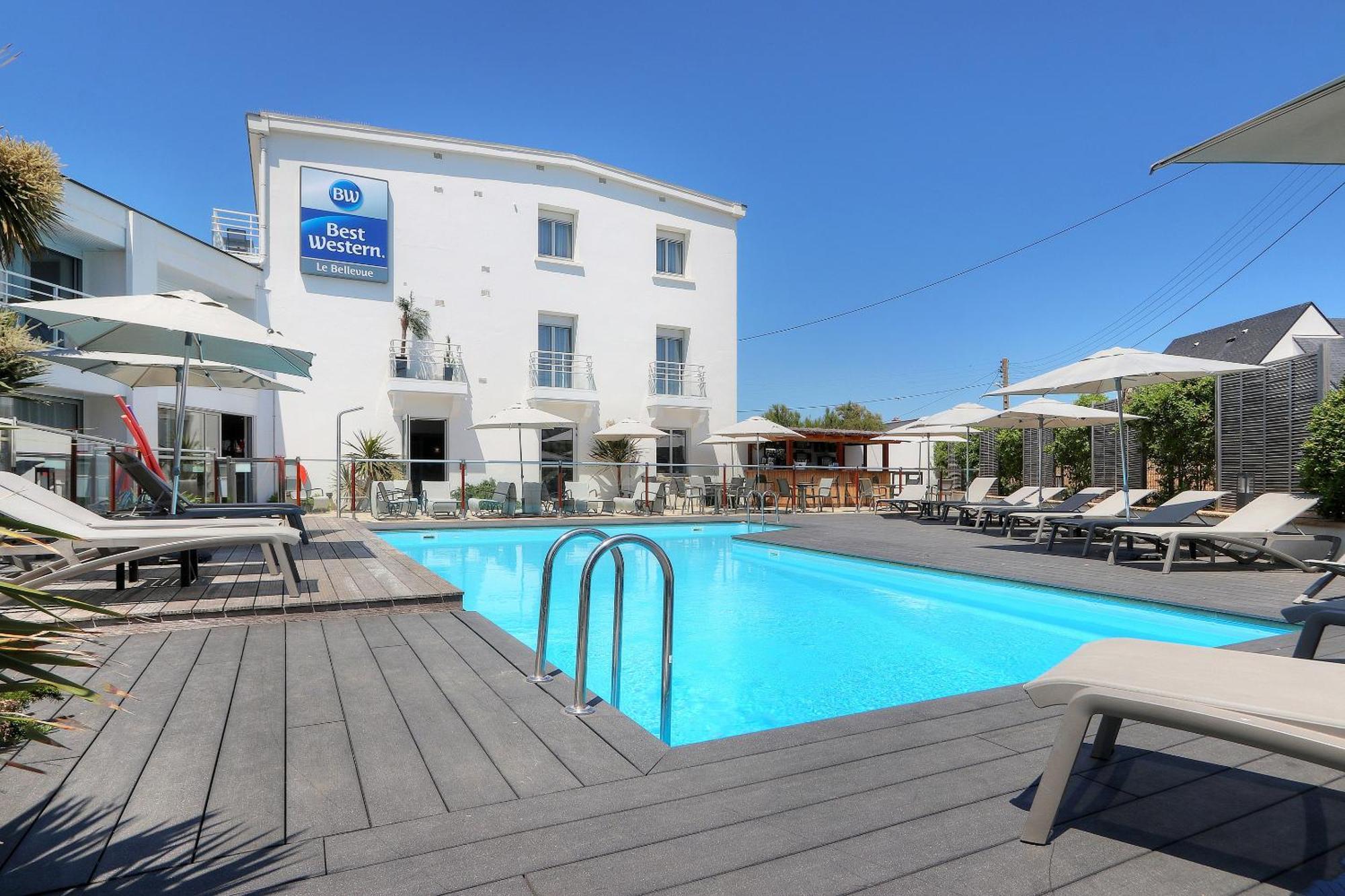 Best Western Hotel Le Bellevue Quiberon Exterior foto